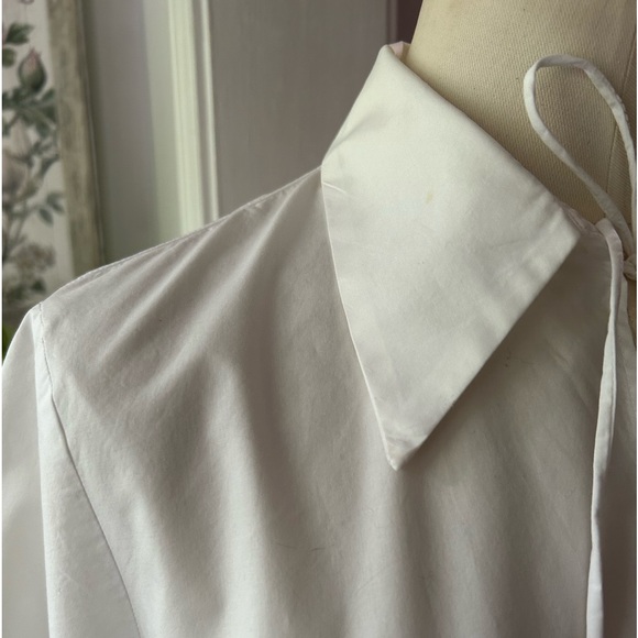 White long sleeves Zara shirt! Size M - Picture 3 of 12